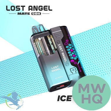 Lost Angel Mate 50K Puffs 20ML 3D Curved Screen Disposable Device & Power Bank Kit