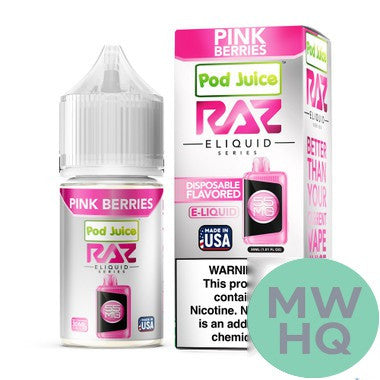 POD Juice x RAZ Series Nicotine Salt E-Liquid 30ML