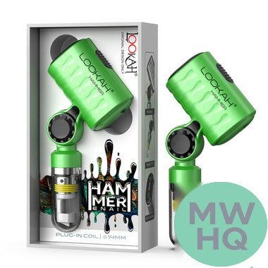 Lookah Hammer 950mAh Portable Enail Banger Dab Rig Vaporizer With LED Screen