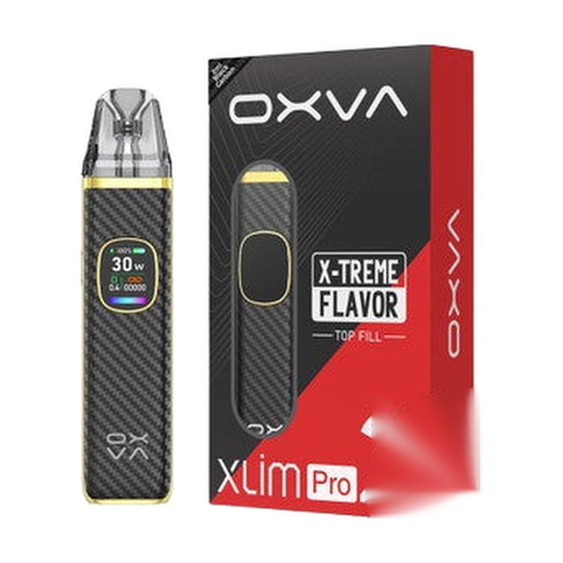 OXVA XLIM Pro 2 1300mAh Pod System Starter Kit With 2 x 2ML Refillable XLIM Top Fill Cartridge Pod