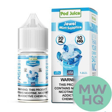 POD Juice Nicotine Salt E-Liquid 10MG 30ML – Banana Freeze