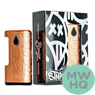 STNR PWRHAUS 950mAh Sub-Ohm Cart Battery Device With LED Screen – Black/Black