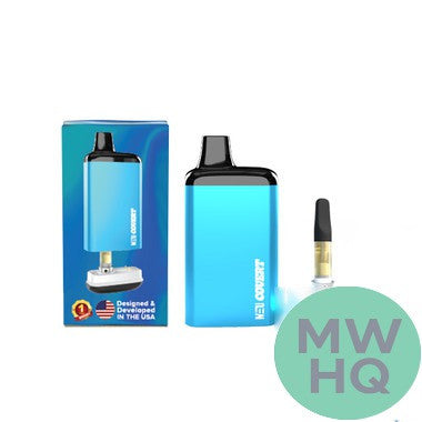 Neu Covert PUSH 650mAh Variable Voltage 510 Thread Rechargeable Cartridge Battery