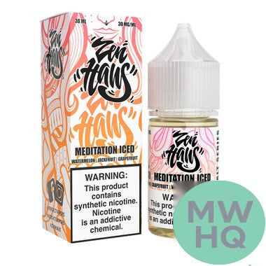 Zen Haus Synthetic Salt Nicotine E-Liquid 30ML
