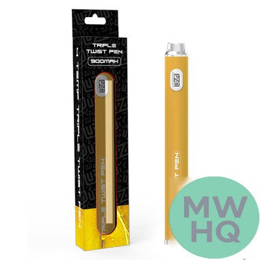 Luzid Triple Twist Pen 900mAh VV 510 Cartridge Device Mod Battery