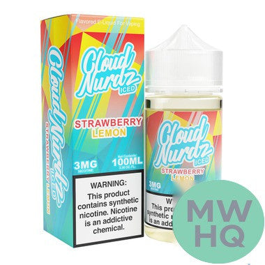 Cloud Nurdz ICED Tobacco-Free 100ML E-Liquid