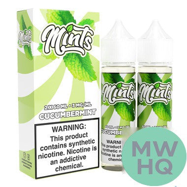 Mints Synthetic Nicotine E-Liquid By Verdict Vapors 120ML (2 x 60ML)