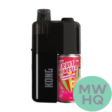 Kong by Zilla x Monster Vape Labs 50K Puffs Refillable Disposable Vape Device With 30ML E-Liquid Bottle