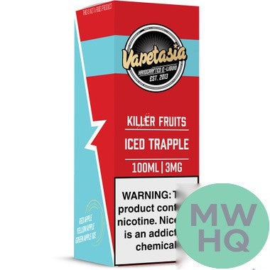 Vapetasia Killer Sweets / Fruits ICED Synthetic Nicotine E-Liquid 100ML