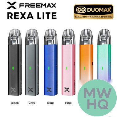 Freemax Rexa Lite 1000mAh Pod System Starter Kit With 2ML Refillable Rexa Duomax Pod