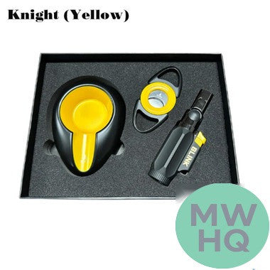 Blink Ash Tray Premium Set With Torch, Ashtray & Cigar Cutter