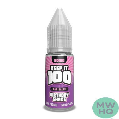 Keep It 100 Bar Salts Nicotine Salt E-Liquid 10ML – Bacco