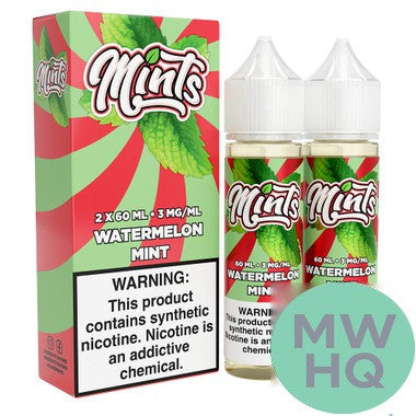 Mints Synthetic Nicotine E-Liquid By Verdict Vapors 120ML (2 x 60ML)