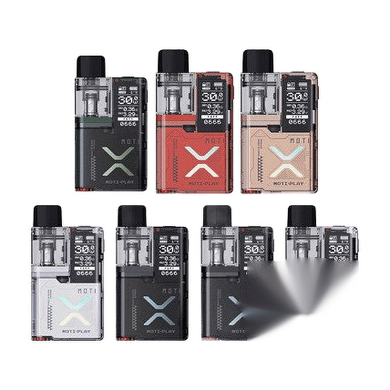 MOTI X Play 900mAh Pod System Starter Kit With 2ML Refillable Pod