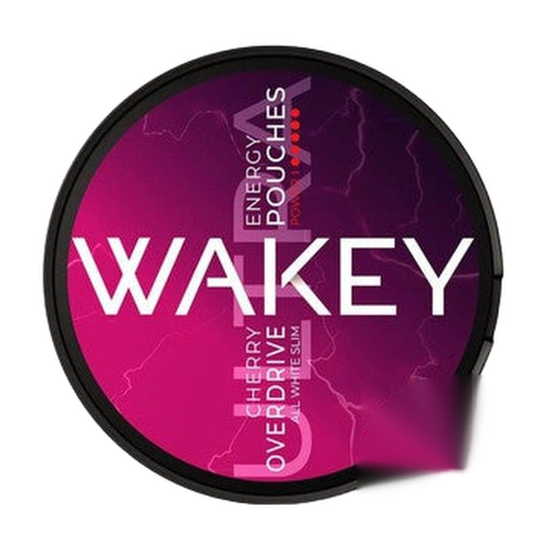 Wakey Energy Caffeine Pouches - 20 Pouches Per Can