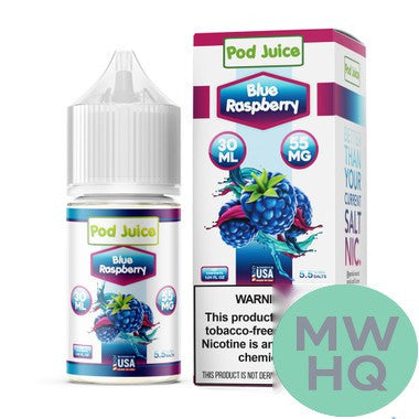 POD Juice Nicotine Salt E-Liquid 30ML – Jewel Menthol