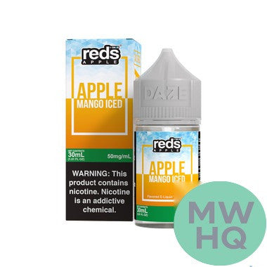 Reds Apple Nicotine Salt E-Liquid By 7 Daze 30ML – Apple Berries