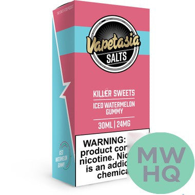 Vapetasia Killer Sweets / Fruits ICED Synthetic Nicotine Salt E-Liquid 30ML