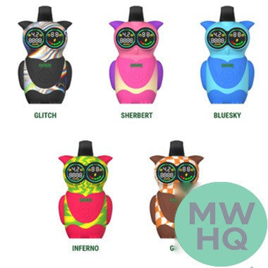 Ooze Hoot Character 650mAh Dual 510 Cartridge Device Battery With Digital Screen