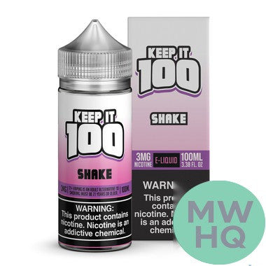 Keep It 100 Nicotine E-Liquid 100ML