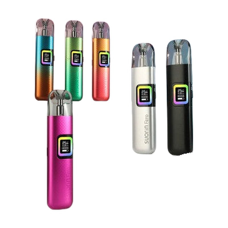 Suorin Fero 1000mAh Pod System Starter Kit With 2 x Refillable 3ML Cartridge Pod