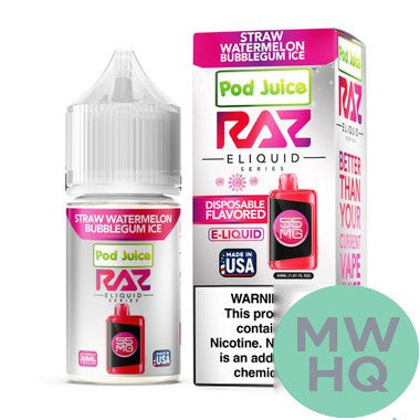 POD Juice x RAZ Series Nicotine Salt E-Liquid 30ML