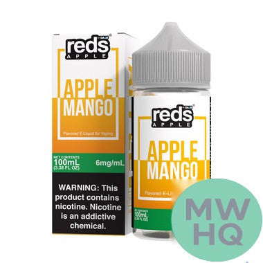 Reds Apple E-Liquid By 7 Daze 100ML – Apple Berries