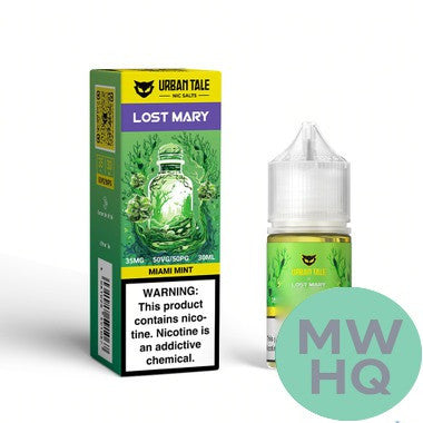 URBAN TALE x LOST MARY Nicotine Salt E-Liquid 30ML – Blue Razz Ice