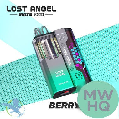 Lost Angel Mate 50K Puffs 20ML 3D Curved Screen Disposable Device & Power Bank Kit