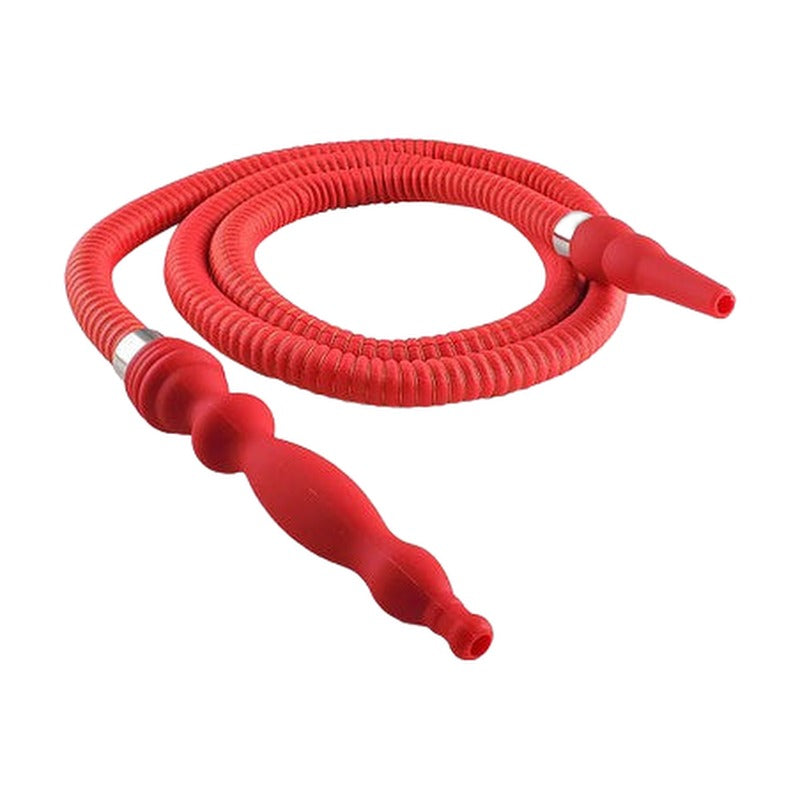 Pharaohs Silk 70 Inch Leather Wrapped Hookah Hose
