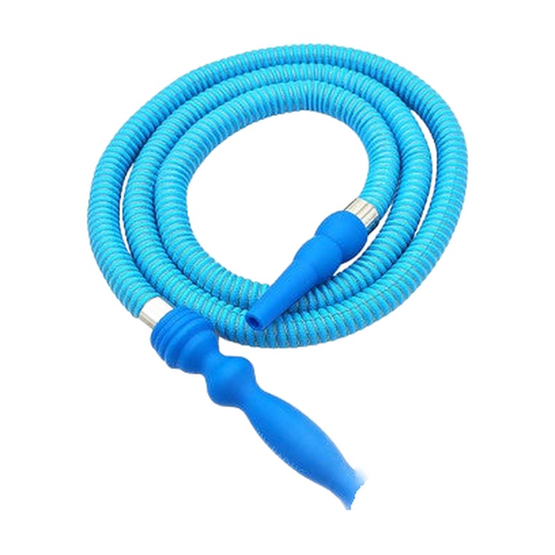 Pharaohs Silk 70 Inch Leather Wrapped Hookah Hose