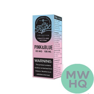 The Hype Collection By Propaganda Synthetic Nicotine E-Liquid 100ML