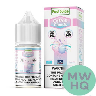 POD Juice Nicotine Salt E-Liquid 10MG 30ML – Banana Freeze