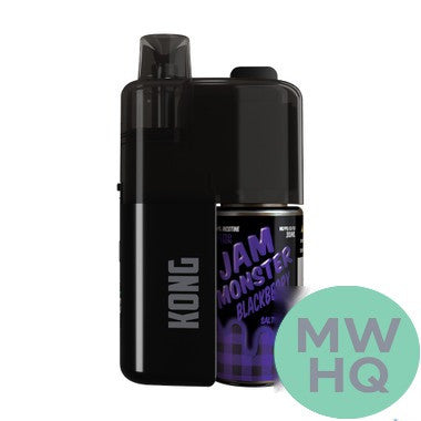 Kong by Zilla x Monster Vape Labs 50K Puffs Refillable Disposable Vape Device With 30ML E-Liquid Bottle
