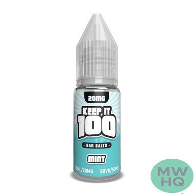 Keep It 100 Bar Salts Nicotine Salt E-Liquid 10ML – Bacco
