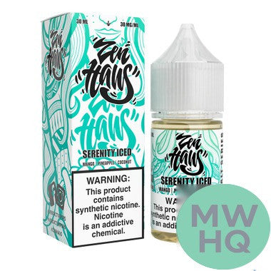 Zen Haus Synthetic Salt Nicotine E-Liquid 30ML