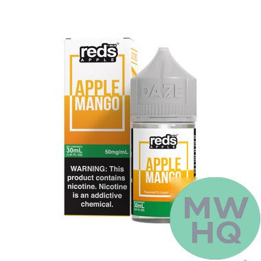Reds Apple Nicotine Salt E-Liquid By 7 Daze 30ML – Apple Berries